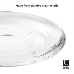 Umbra Droplet Clear Soap Dish -Storage And Cleaning 7457350 ALT7