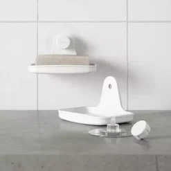 Umbra FLEX ADHESIVE SOAP DISH WHITE -Storage And Cleaning 7457380 ALT5