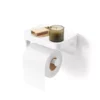 Umbra Flex Adhesive Toilet Paper Holder 2 Umbra Flex Adhesive Toilet Paper Holder -Storage And Cleaning 7457383
