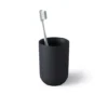 Umbra Junip Black Toothbrush Holder -Storage And Cleaning 7457452