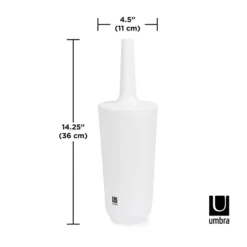 Umbra Step Toilet Brush & Holder -Storage And Cleaning 7457461 ALT12