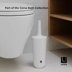 Umbra Step Toilet Brush & Holder -Storage And Cleaning 7457461 ALT9