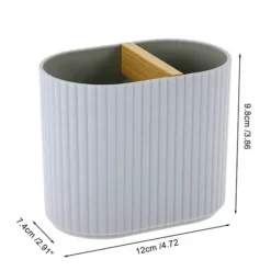 1 Pcs Women Lightweight Toothbrush Holder For Bathroom -Storage And Cleaning 7475471 ALT4