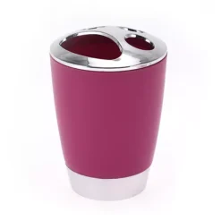 1 Pcs Women Durable Toothbrush Holder For Bathroom -Storage And Cleaning 7475635 Rose Red