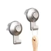 IDesign 2-Piece Satin Push-Lock Suction Shower Hooks Set -Storage And Cleaning 7477338