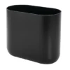 IDesign Small Oval Plastic Bathroom Trash Can 2 IDesign Small Oval Plastic Bathroom Trash Can -Storage And Cleaning 7477380