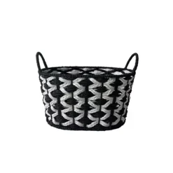 Neatly Marled Paper Rope Basket -Storage And Cleaning 7480166 ALT3