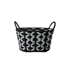 Neatly Marled Paper Rope Basket -Storage And Cleaning 7480166 ALT5