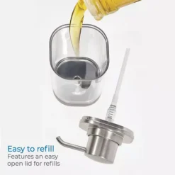 IDesign Refillable Liquid Soap Dispenser -Storage And Cleaning 7496605 ALT3