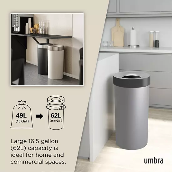 Umbra Vento Can, 16.5 Gallons 5 Umbra Vento Can, 16.5 Gallons - Image 3