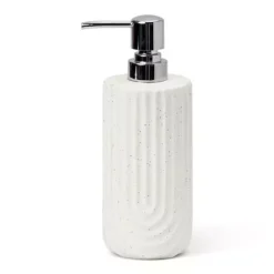 MAISON DE BASE Ceramic Ribbed Soap Dispenser