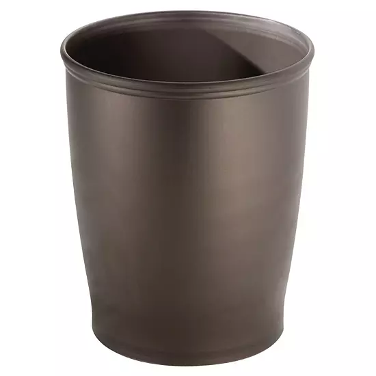 IDesign Kent Bathware, Wastebasket Trash Can For Bathroom, Kitchen, Office - Bronze 3 IDesign Kent Bathware, Wastebasket Trash Can For Bathroom, Kitchen, Office - Bronze