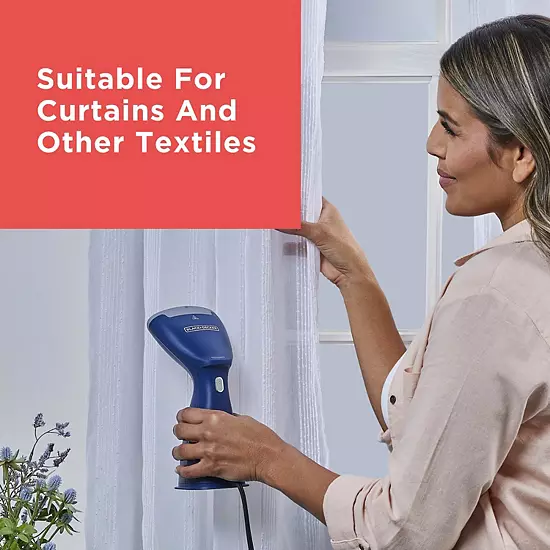 Black & Decker BLACK+DECKER Compact Garment Steamer 7 Black & Decker BLACK+DECKER Compact Garment Steamer - Image 5