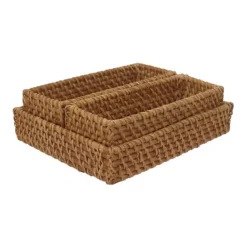 Sonoma Goods For Life® 3-Piece Handwoven Rattan Vanity Set