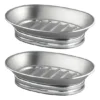 IDesign 2-pc. Bar Soap Dish Holder Set -Storage And Cleaning 7720835