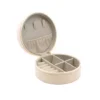 New View Gifts & Accessories Circular Jewelry Case With Multi-Compartment Design 1 New View Gifts & Accessories Circular Jewelry Case With Multi-Compartment Design -Storage And Cleaning 7786983