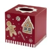 Avanti Gingerbread Man Tissue Box Cover 1 Avanti Gingerbread Man Tissue Box Cover -Storage And Cleaning 7797163