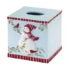 Avanti Holiday Cheer Snowman Tissue Box Cover -Storage And Cleaning 7797174