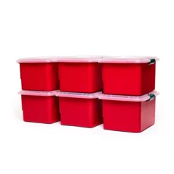 Homz String Light Storage Container With 4 Cord Wraps -Storage And Cleaning 7810421 ALT6