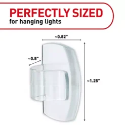 3M Command Outdoor Light Clips With Foam Strips -Storage And Cleaning 7843035 ALT4