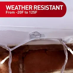 3M Command Outdoor Light Clips With Foam Strips -Storage And Cleaning 7843035 ALT8