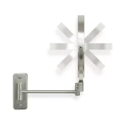 Wall Mounted Bathroom Mirror With 8X/1X Magnifications AndExtending Folding Arm -Storage And Cleaning 7973045 ALT4